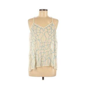 Lulumari Sleeveless Spaghetti Strap Beaded Cami
